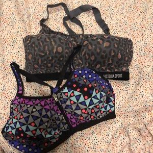 Victoria’s Secret VSX Sport Bras 38C 36DD